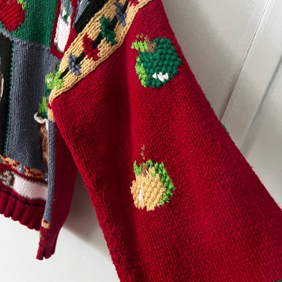 Vintage Cotton Blend Apple Pie Sweater - Picture 7 of 16